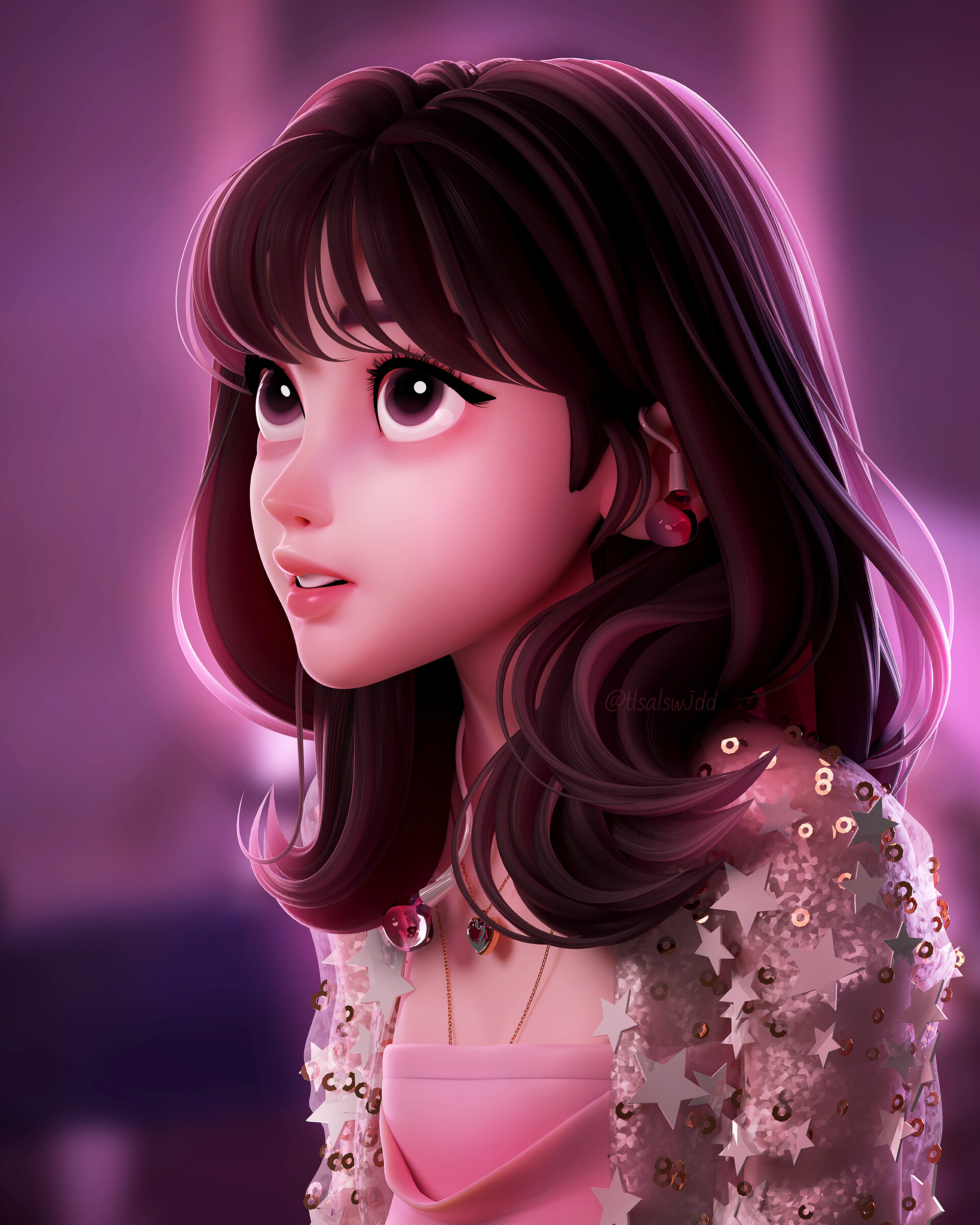 ArtStation Strawberry Moon IU