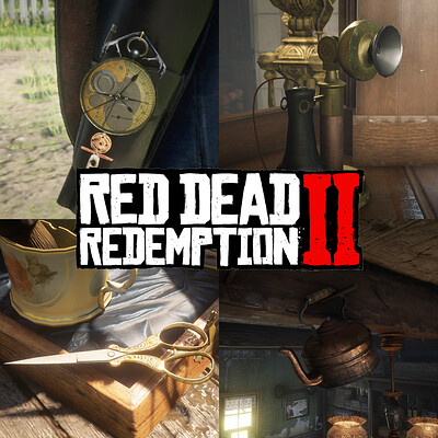 ArtStation - Old Light Saloon(Van Horn) - Red Dead Redemption 2