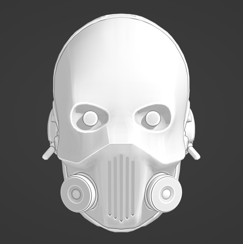 Artstation Half Life 2 Custom Civil Protection Heavy Mask 9010