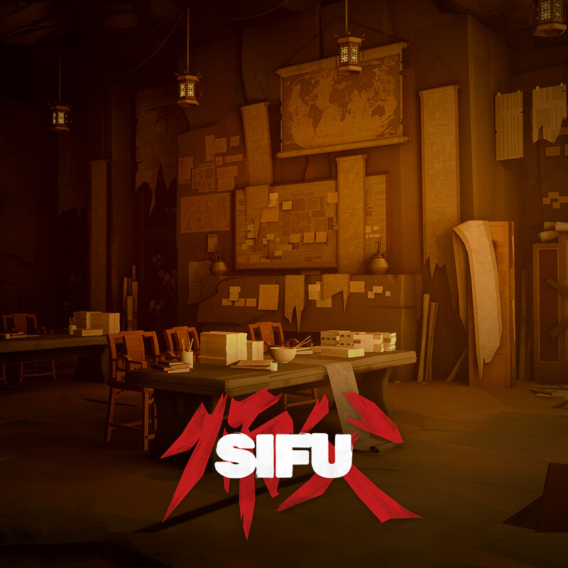 ArtStation SIFU The Tower Cavern Rooms