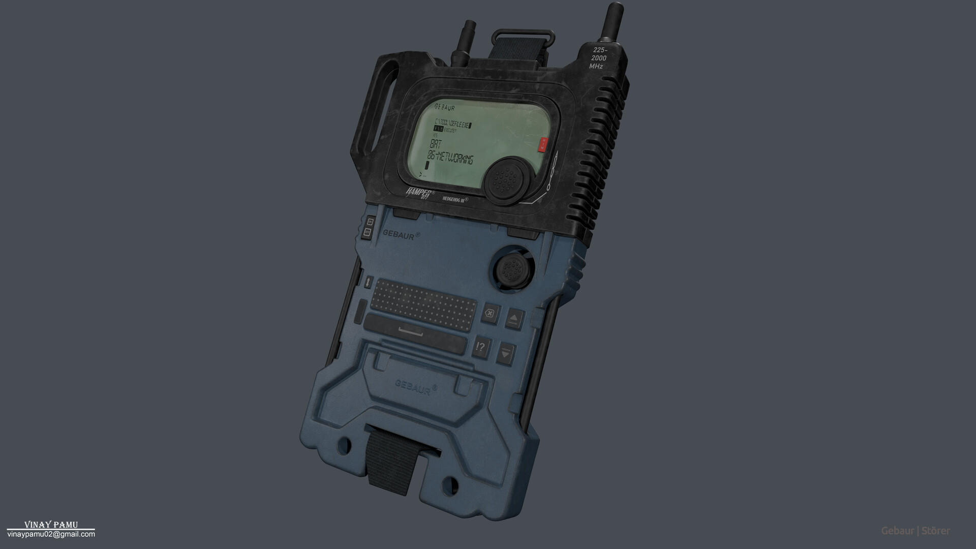 ArtStation - Military hacking device