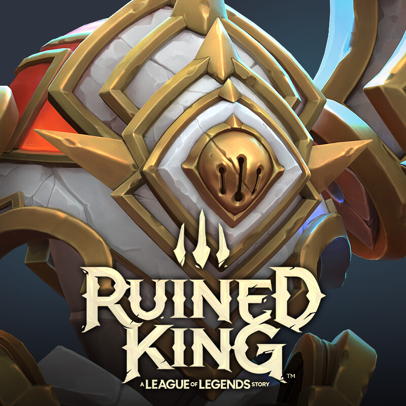 ArtStation - Ruined King - Ancient Construct boss and Construct Guardian