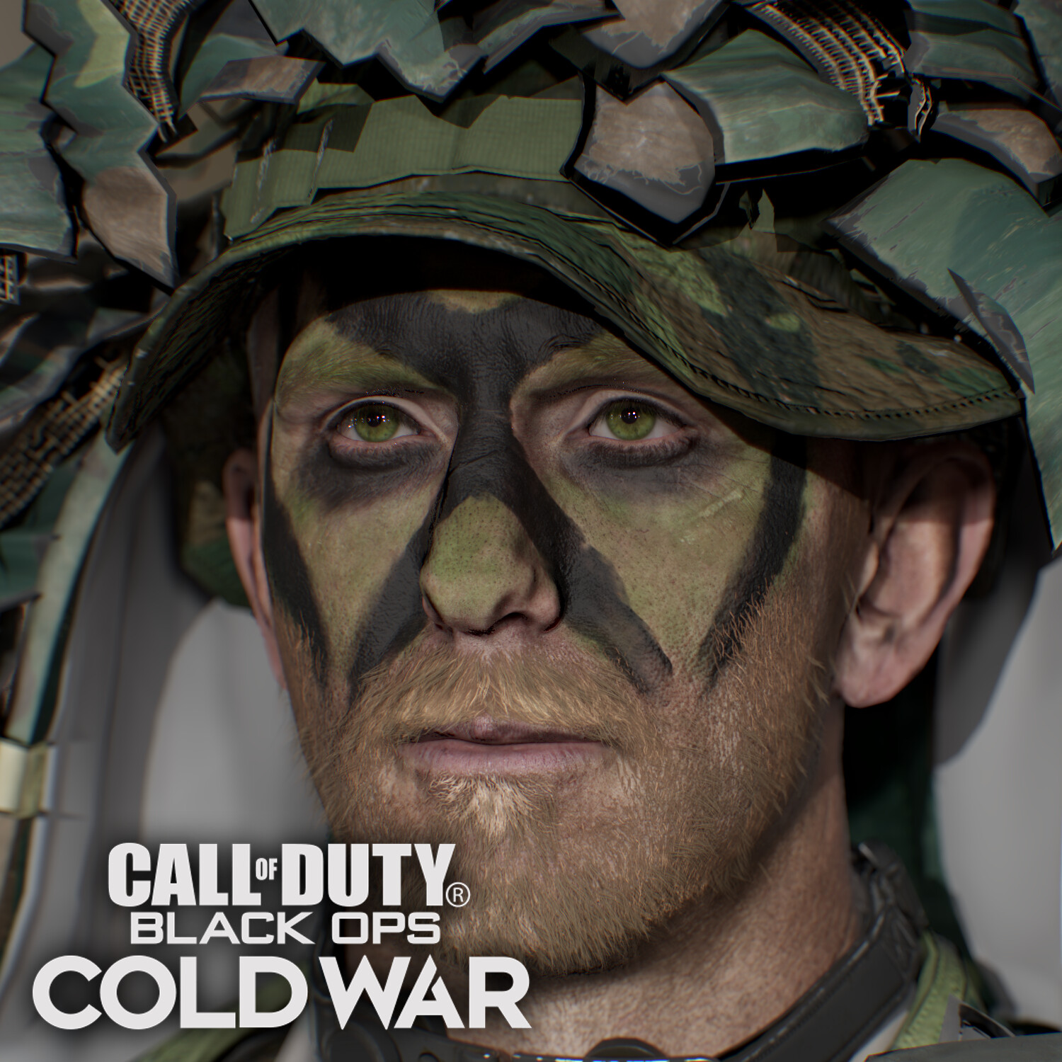 ArtStation Sniper facepaint (Call of Duty Black Ops Cold War)