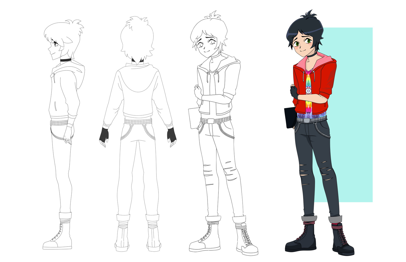 ArtStation - Miraculous Ladybug VN - Character Turnarounds