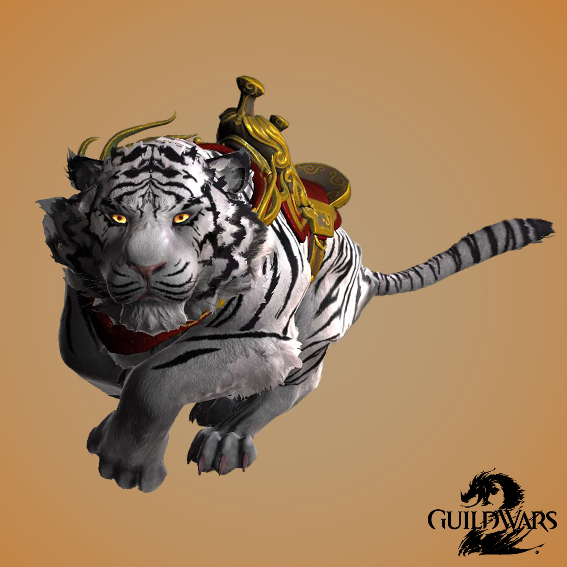 ArtStation GW2 White Tiger Jackal Skin