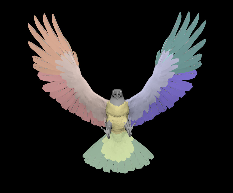 ArtStation - Wings Rig