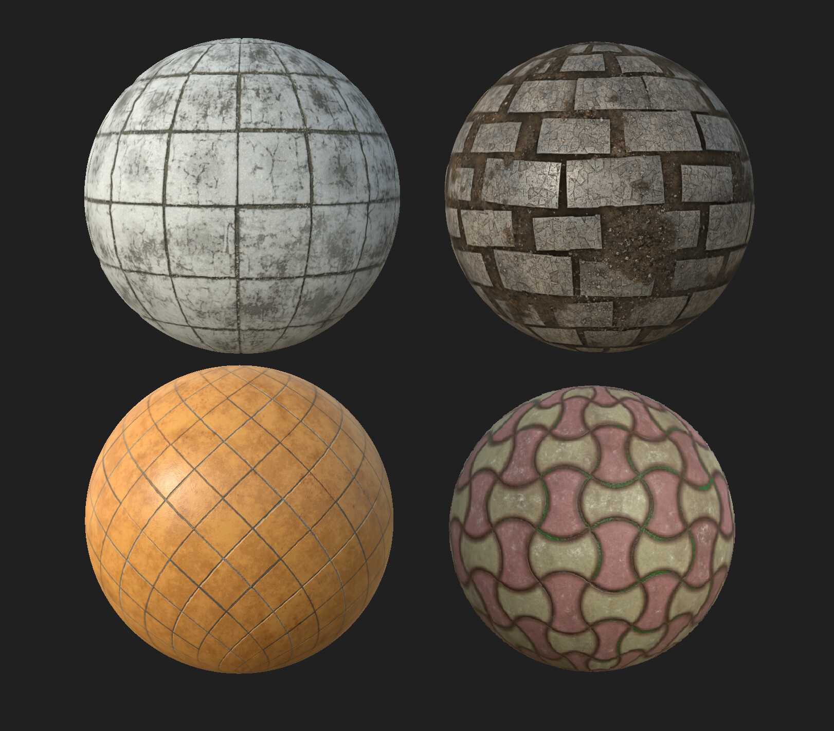 ArtStation Tiling ground textures made in substance designer
