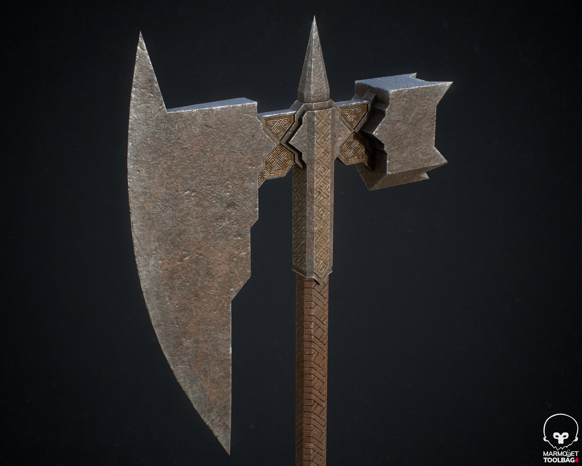 ArtStation - Dwarf Axe