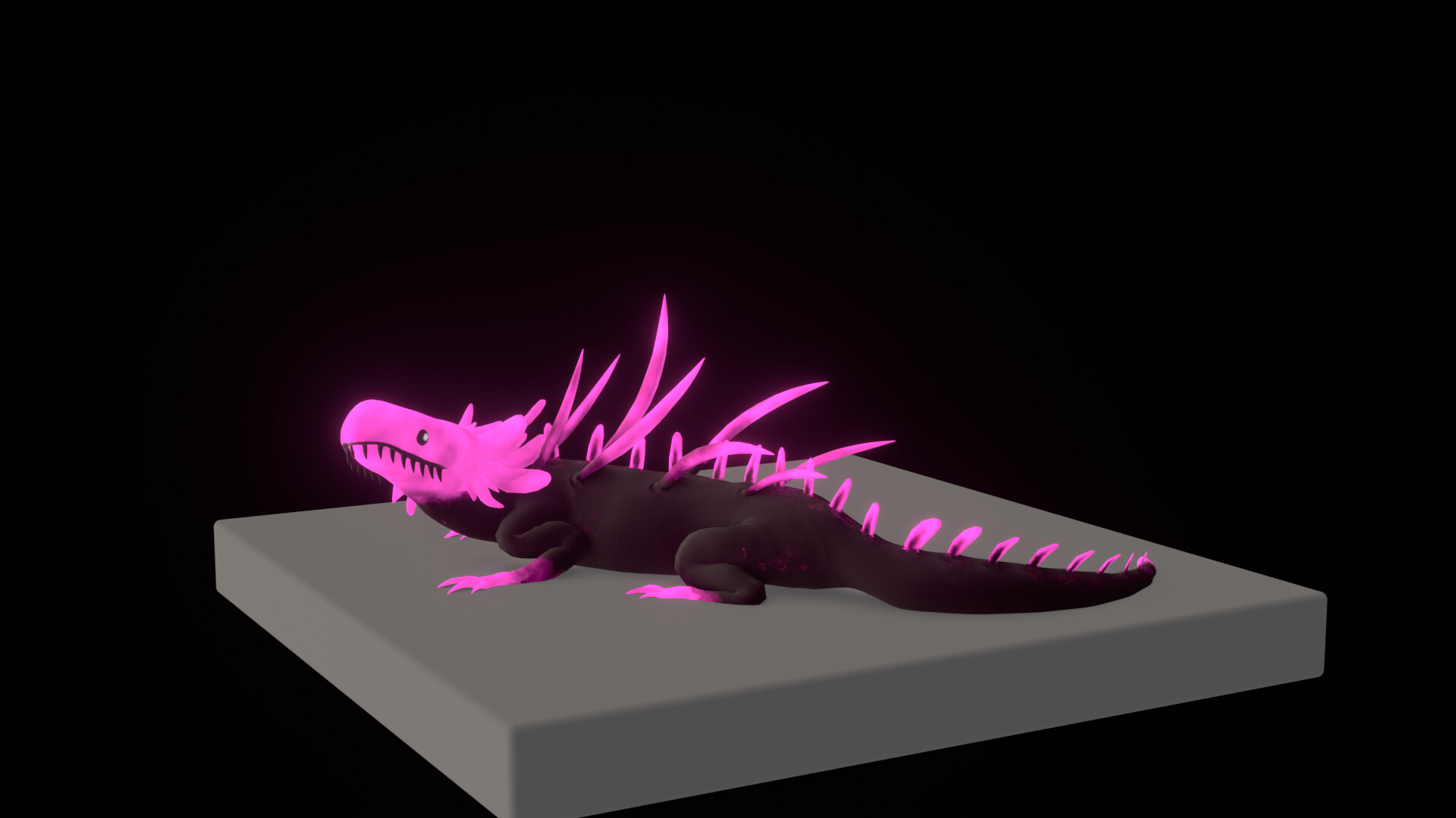 ArtStation Rainworld Pink Lizard