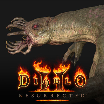 ArtStation - Diablo II: Resurrected - Regurgitator