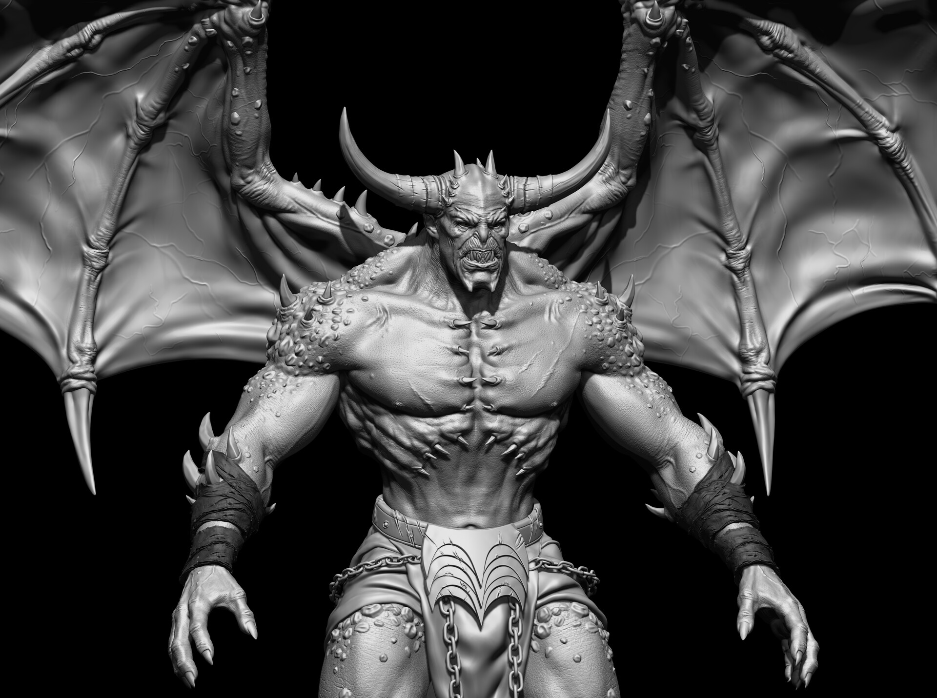 ArtStation - Diablo Demon