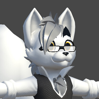 ArtStation - FOXIE GIRL VRCHAT AVATAR