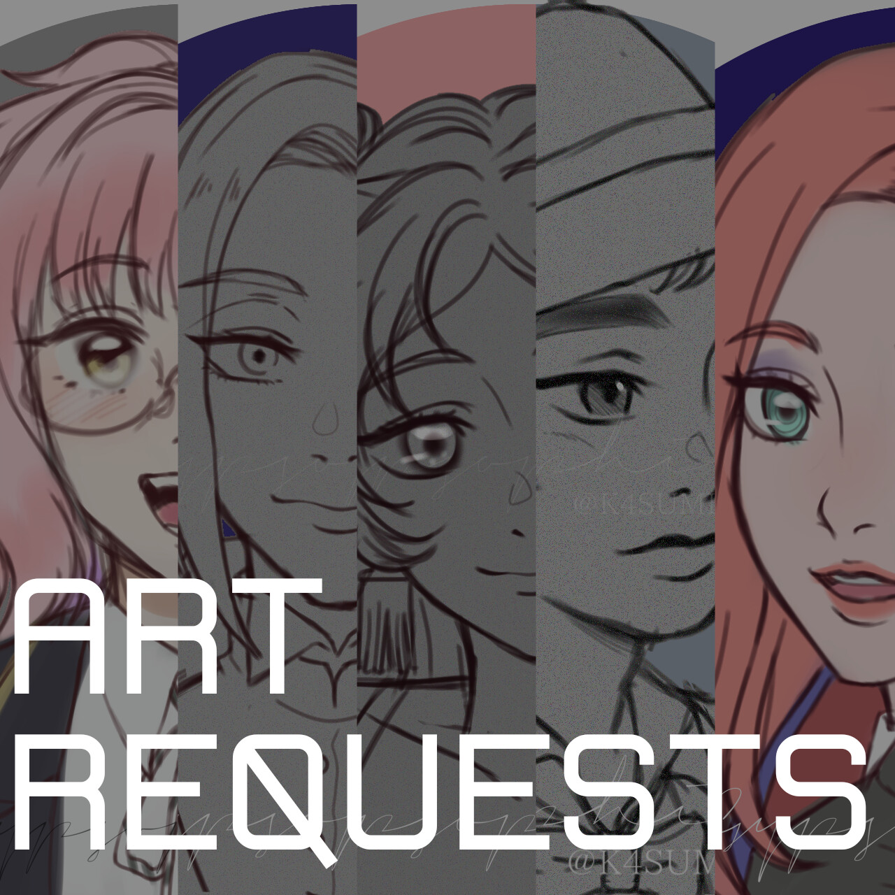 ArtStation Art Requests Sketches