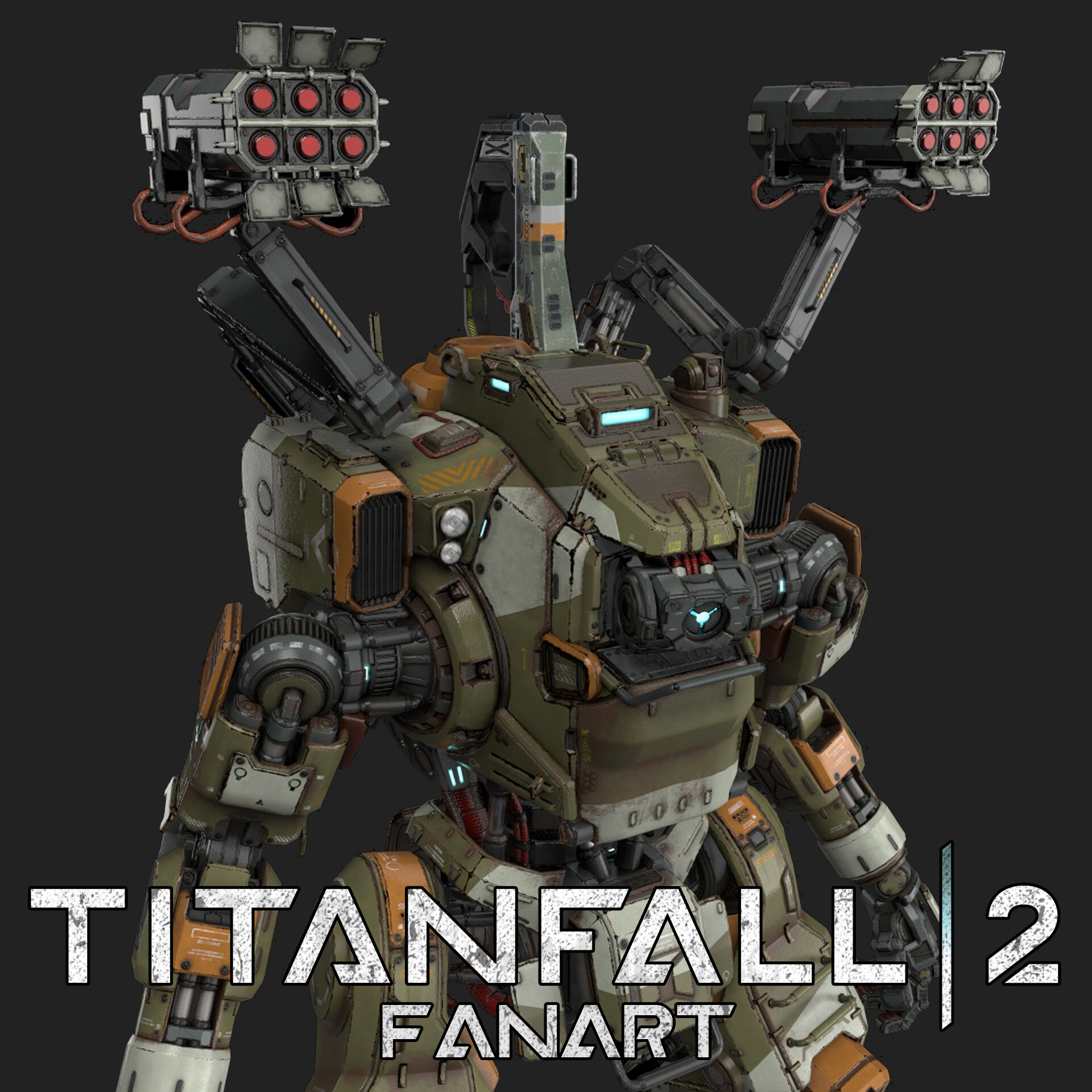 ArtStation - Templar Titan - Titanfall Fan Art