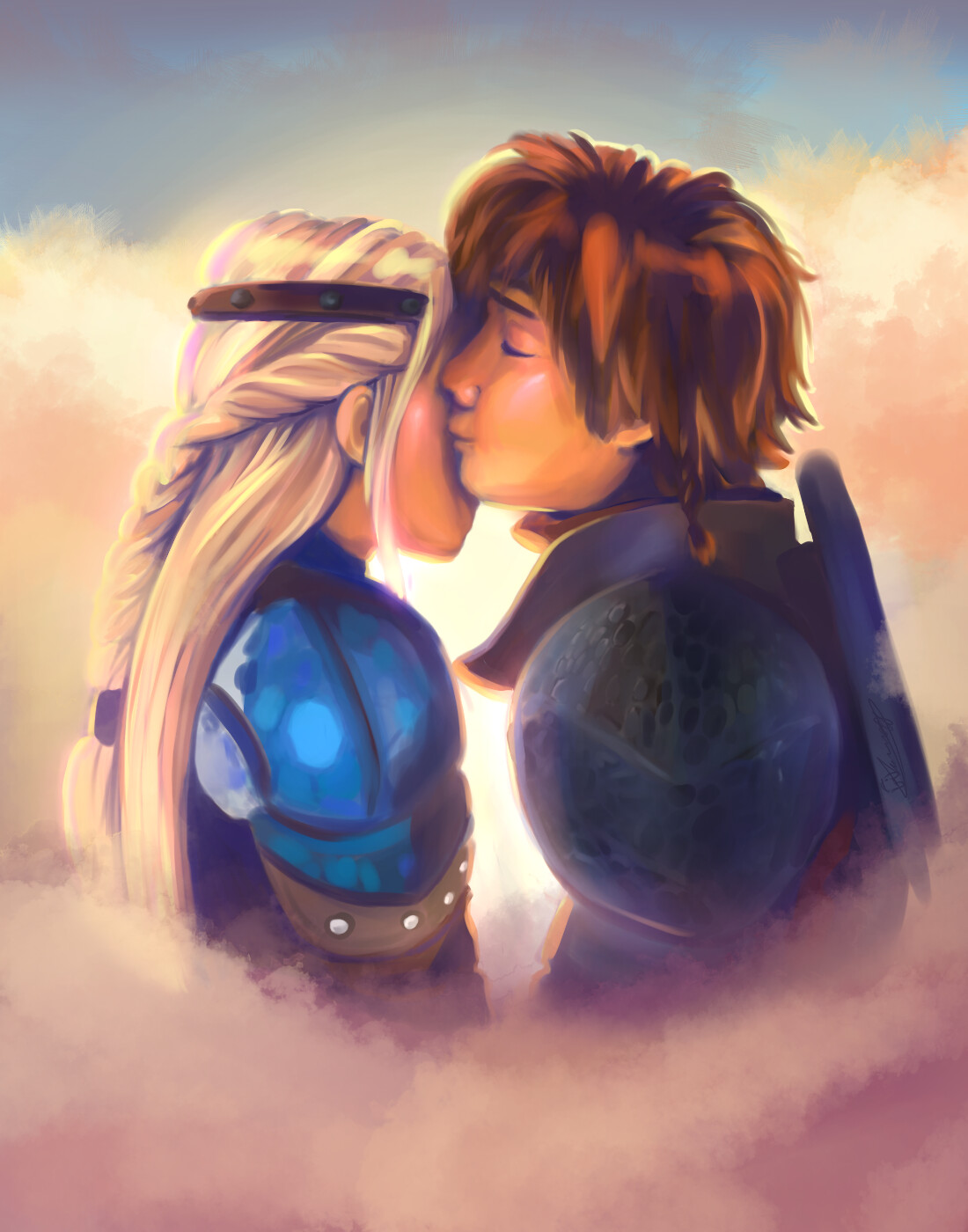 artstation-astrid-and-hiccup