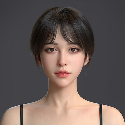 黃胄少女與驢| Huang Zhou, Donkeys and Girl | Fine Chinese