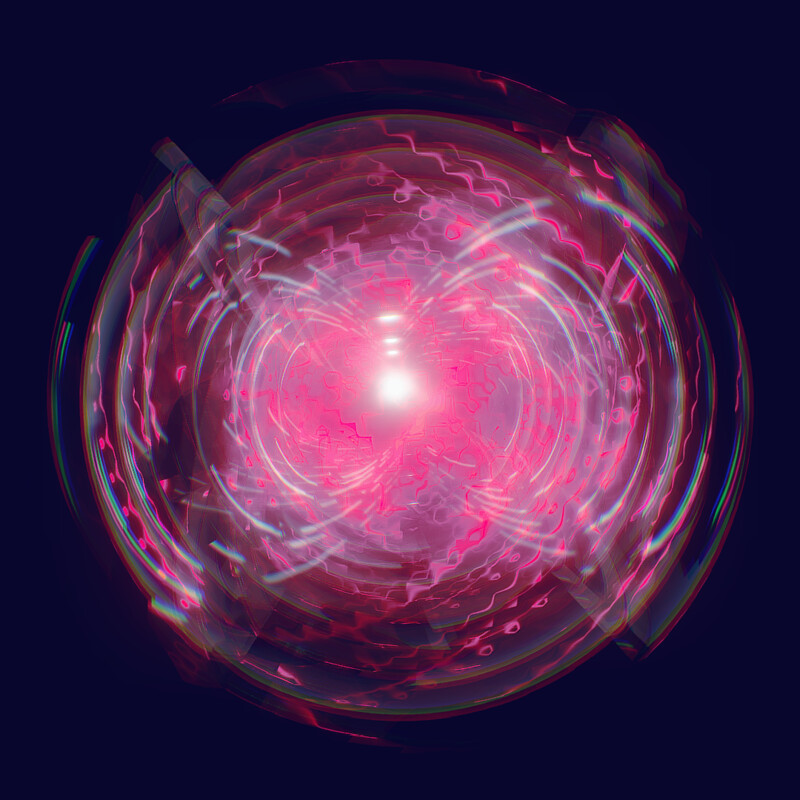 Anomalistic Form VIII - Raspberry Cell Gumball