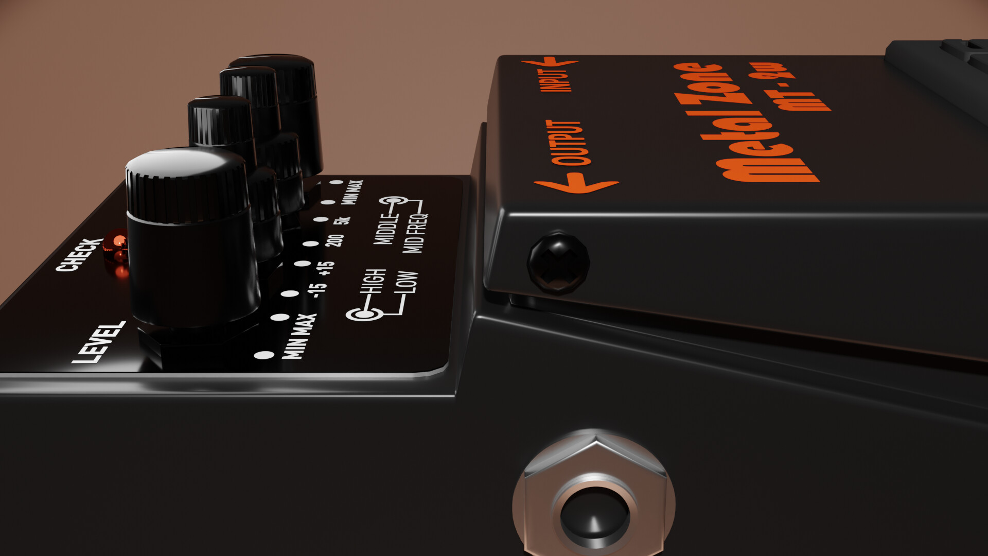 ArtStation - Guitar Pedal