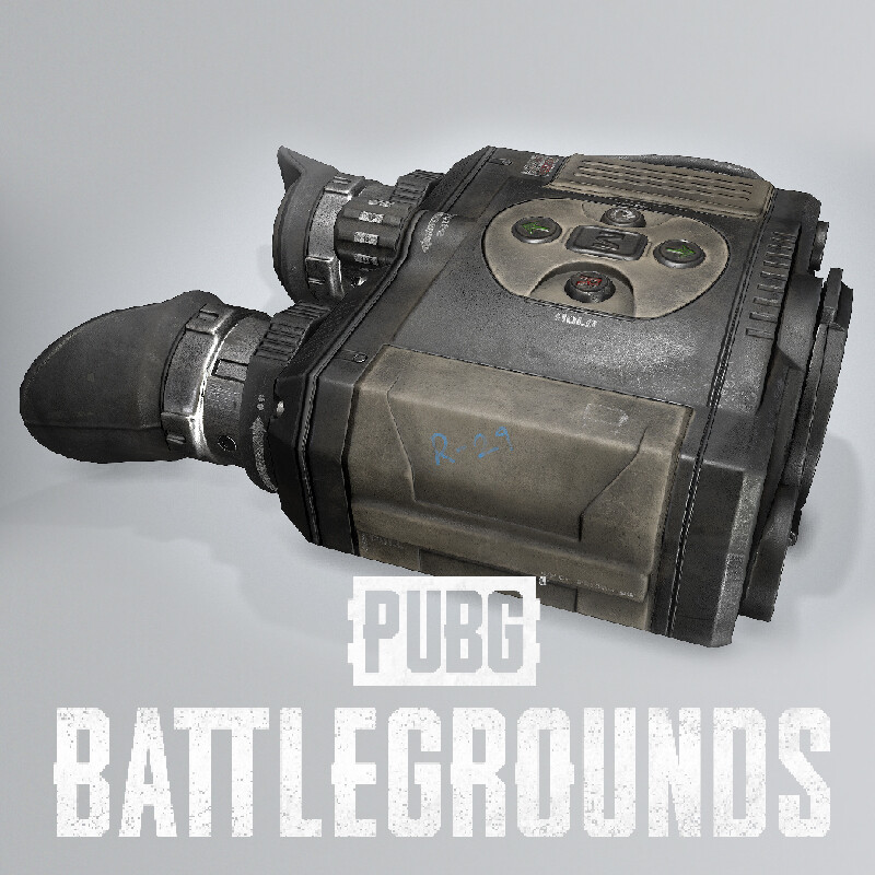 ArtStation PUBG SPOTTER SCOPE