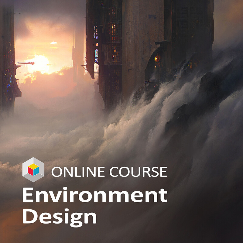 Environment design online course - Industrial cloudscape
