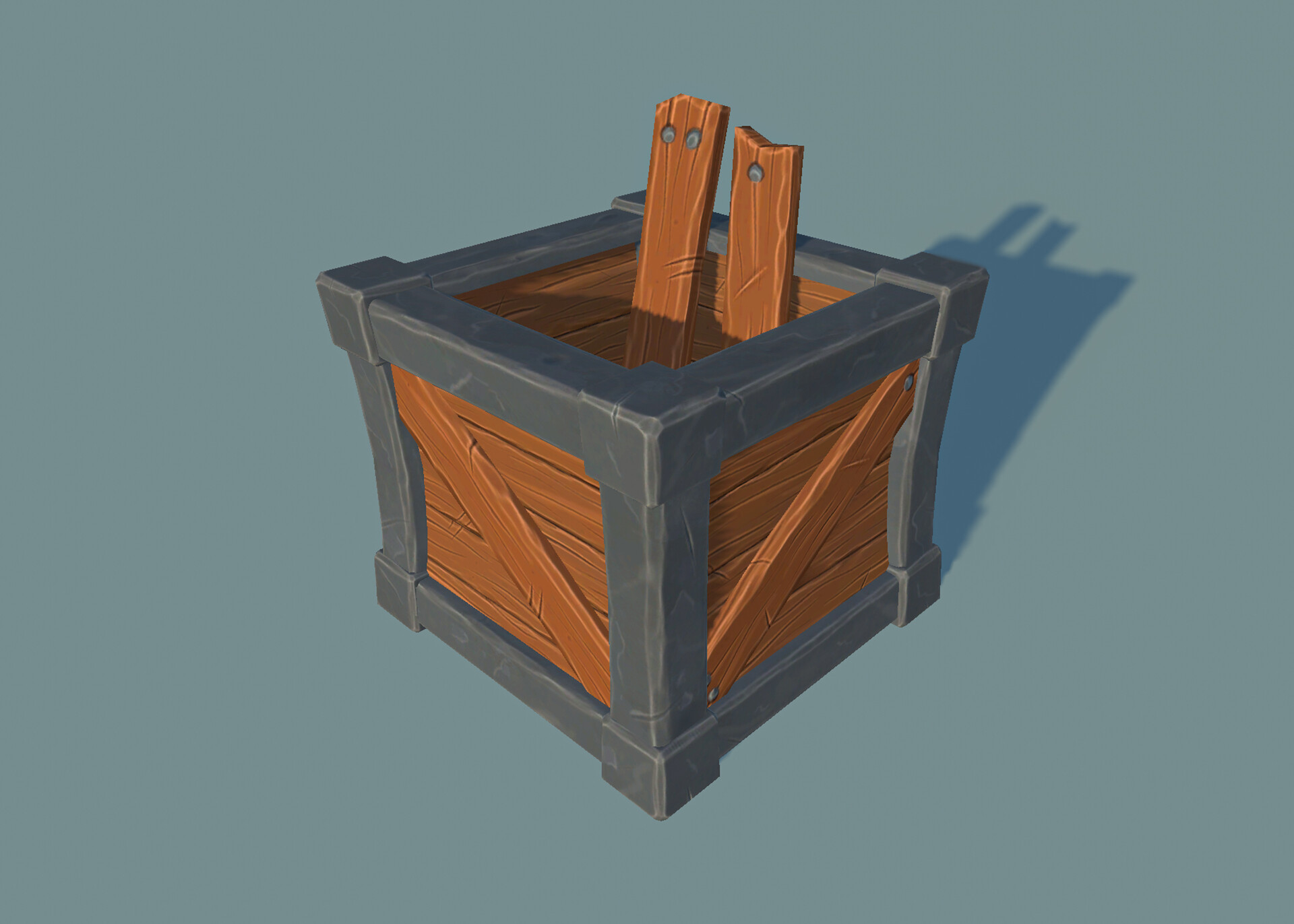 ArtStation - Stylized Crates