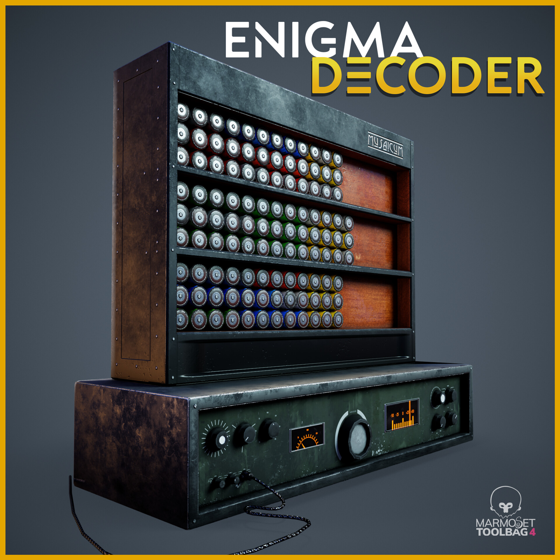 Sébastien Tanguy - Enigma Decoder | Realistic Props