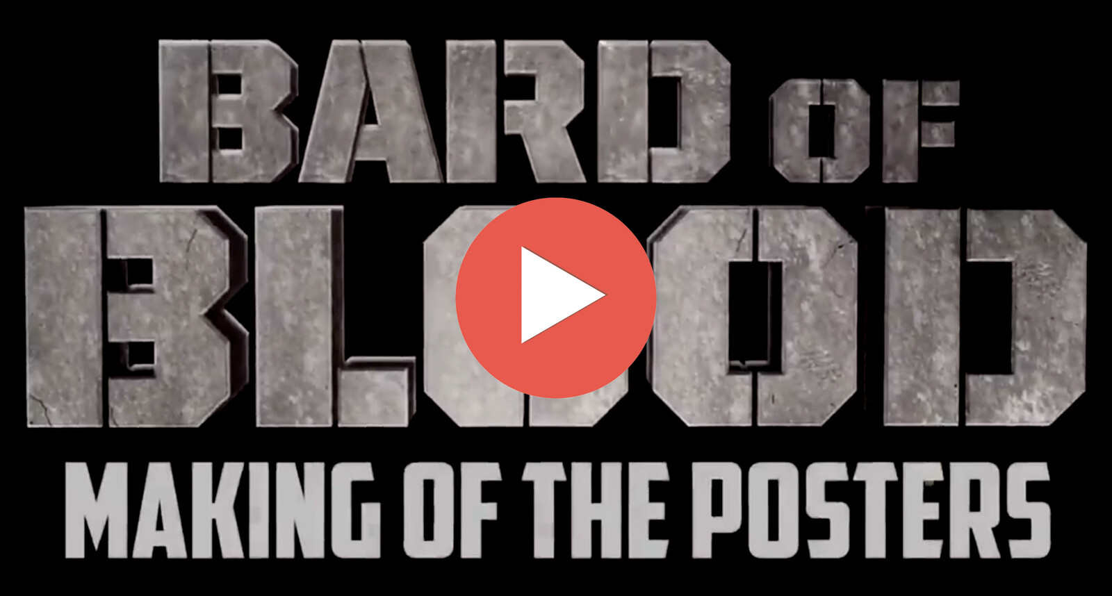 Bard of Blood: Making the Posters