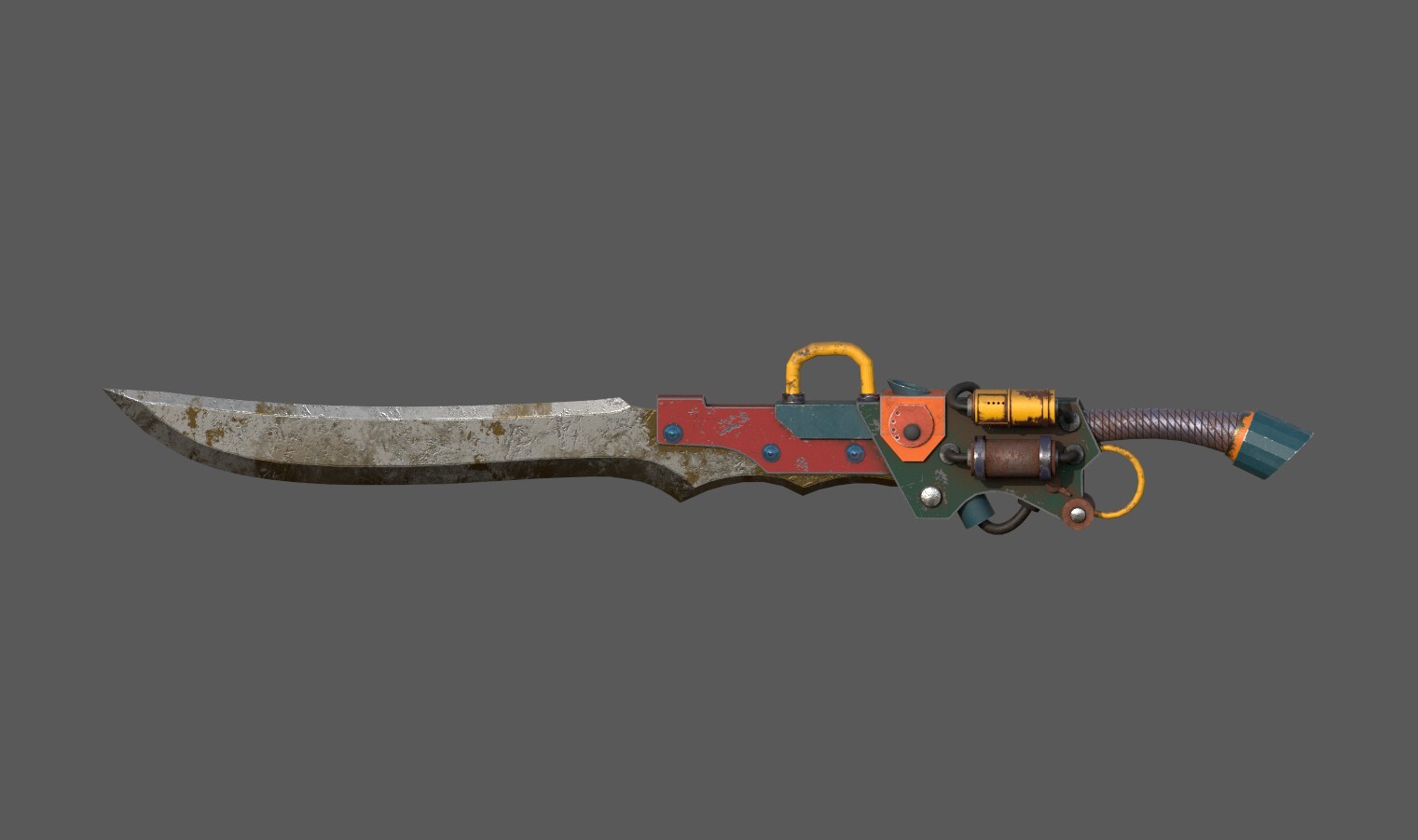 ArtStation - sword modeling and texturing