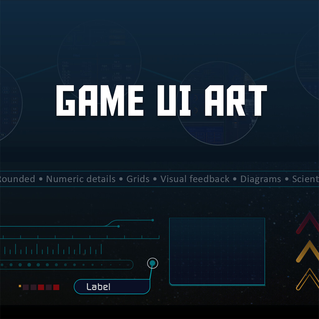Educational Game UI Art