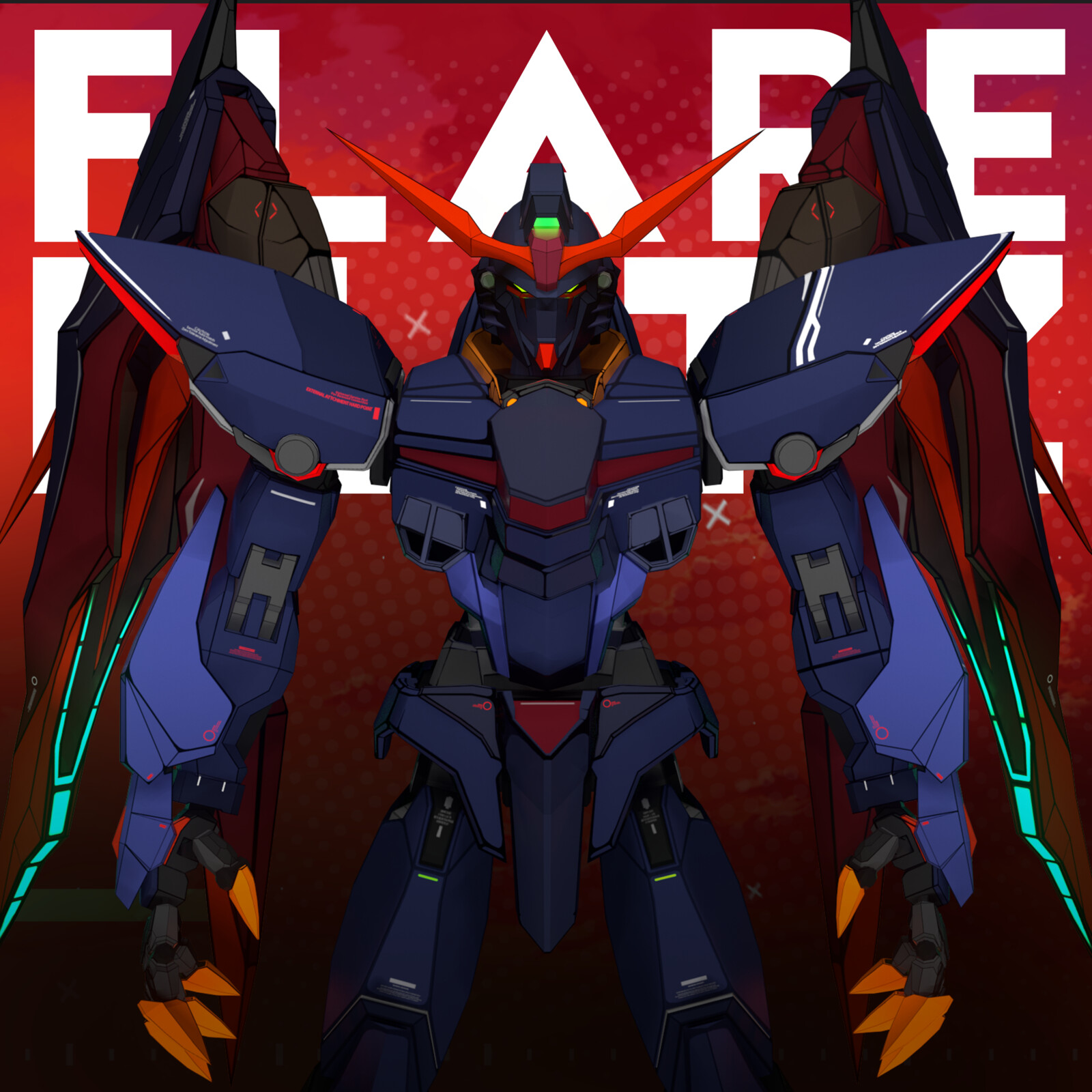 GAT-XR76: Flare Blitz Gundam