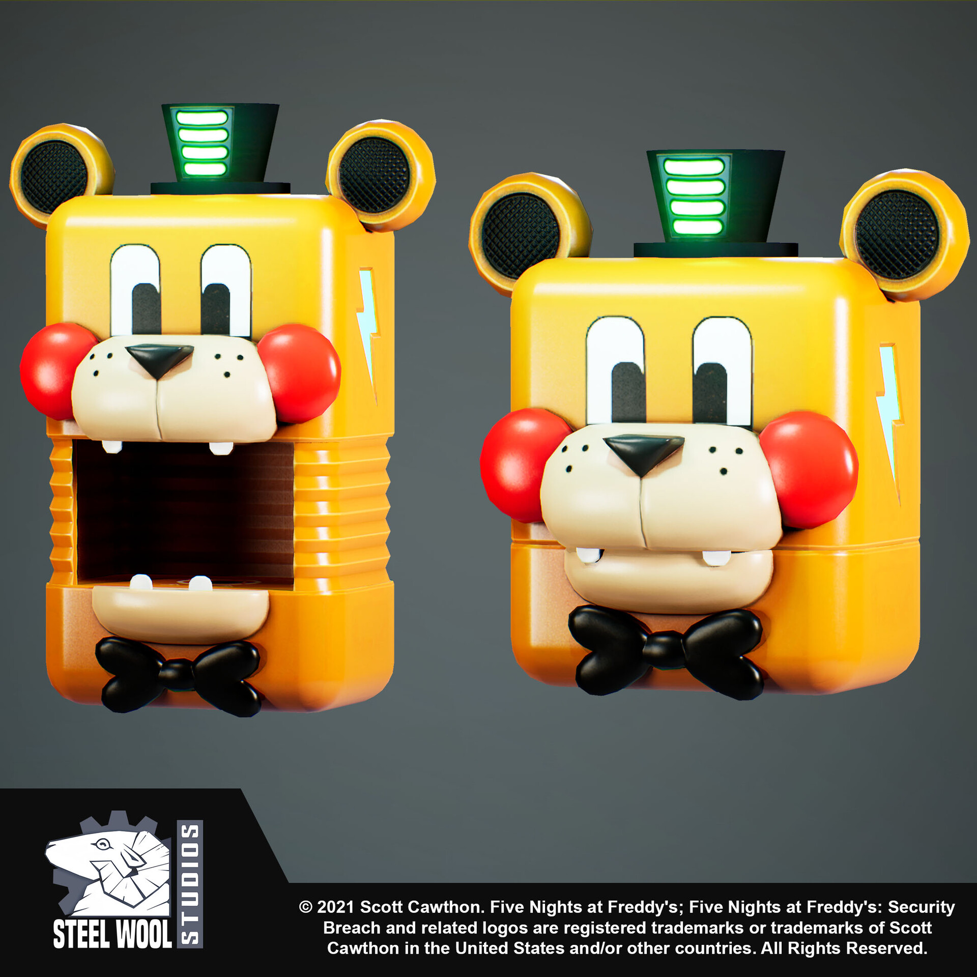 ArtStation - Five Nights at Freddy's Security Breach - Gregory