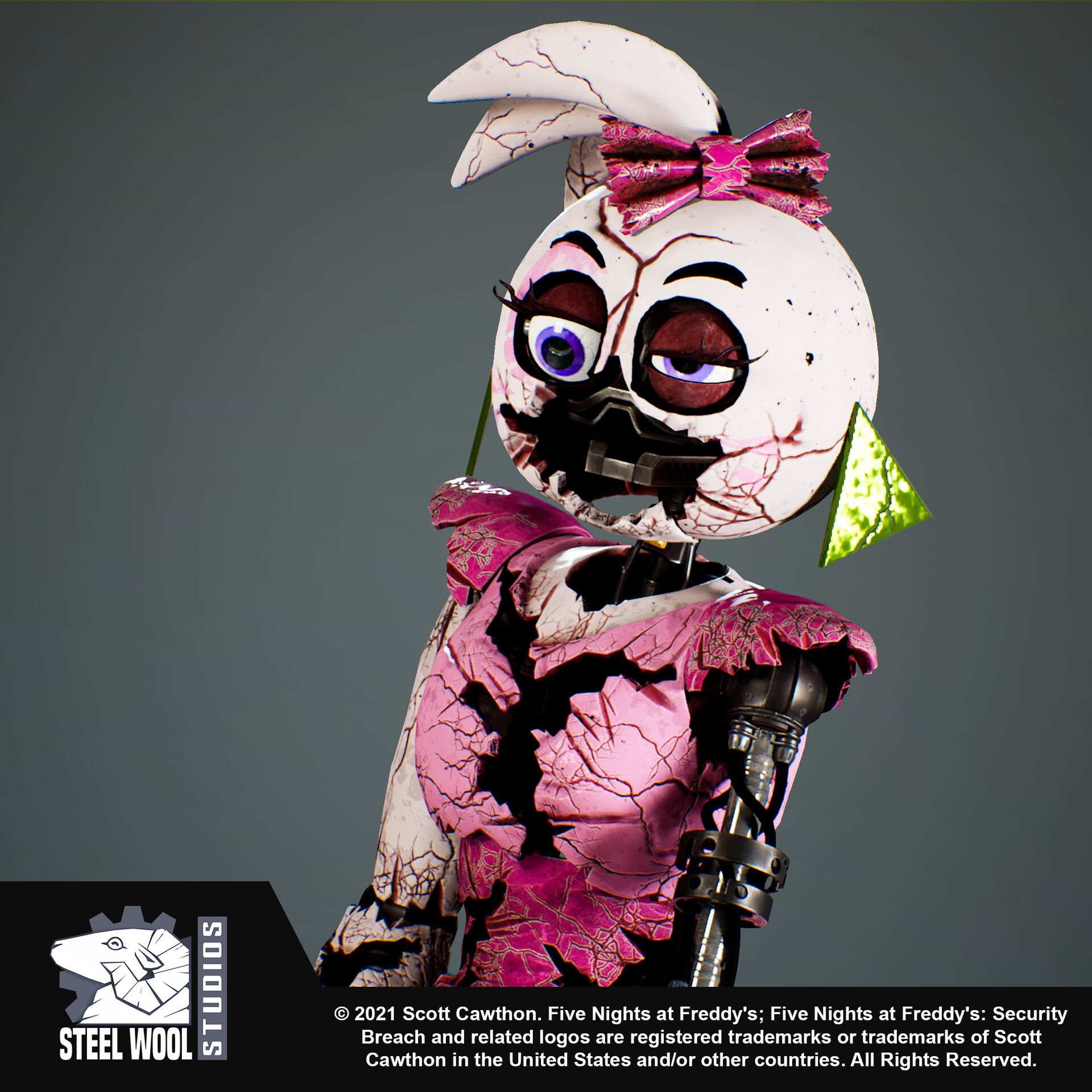 ArtStation - Five Nights at Freddy's: Security Breach - Shattered Chica