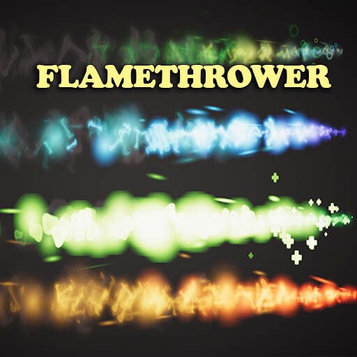 ArtStation Flamethrower VFX Unity VFX Graph