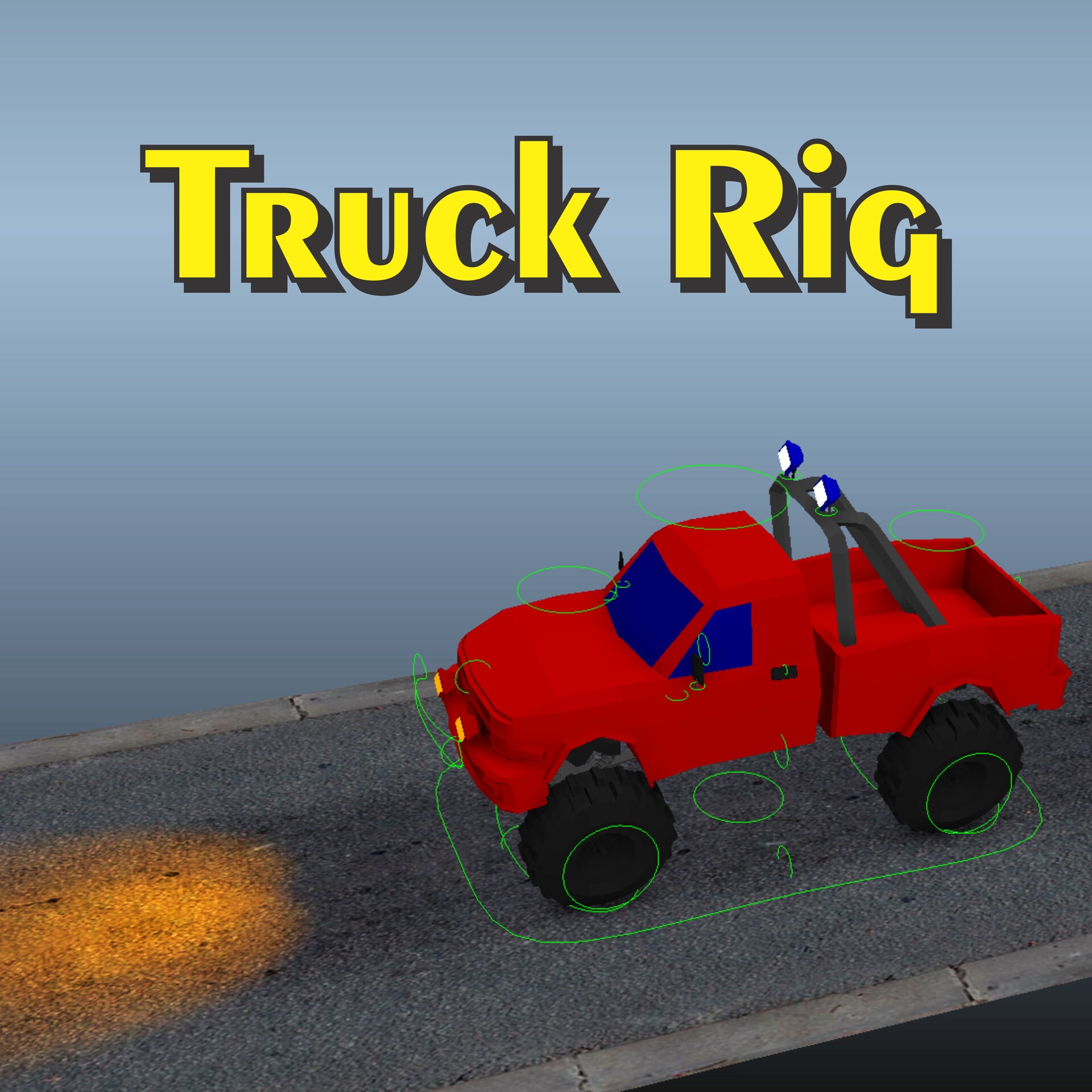 ArtStation - Truck Rig