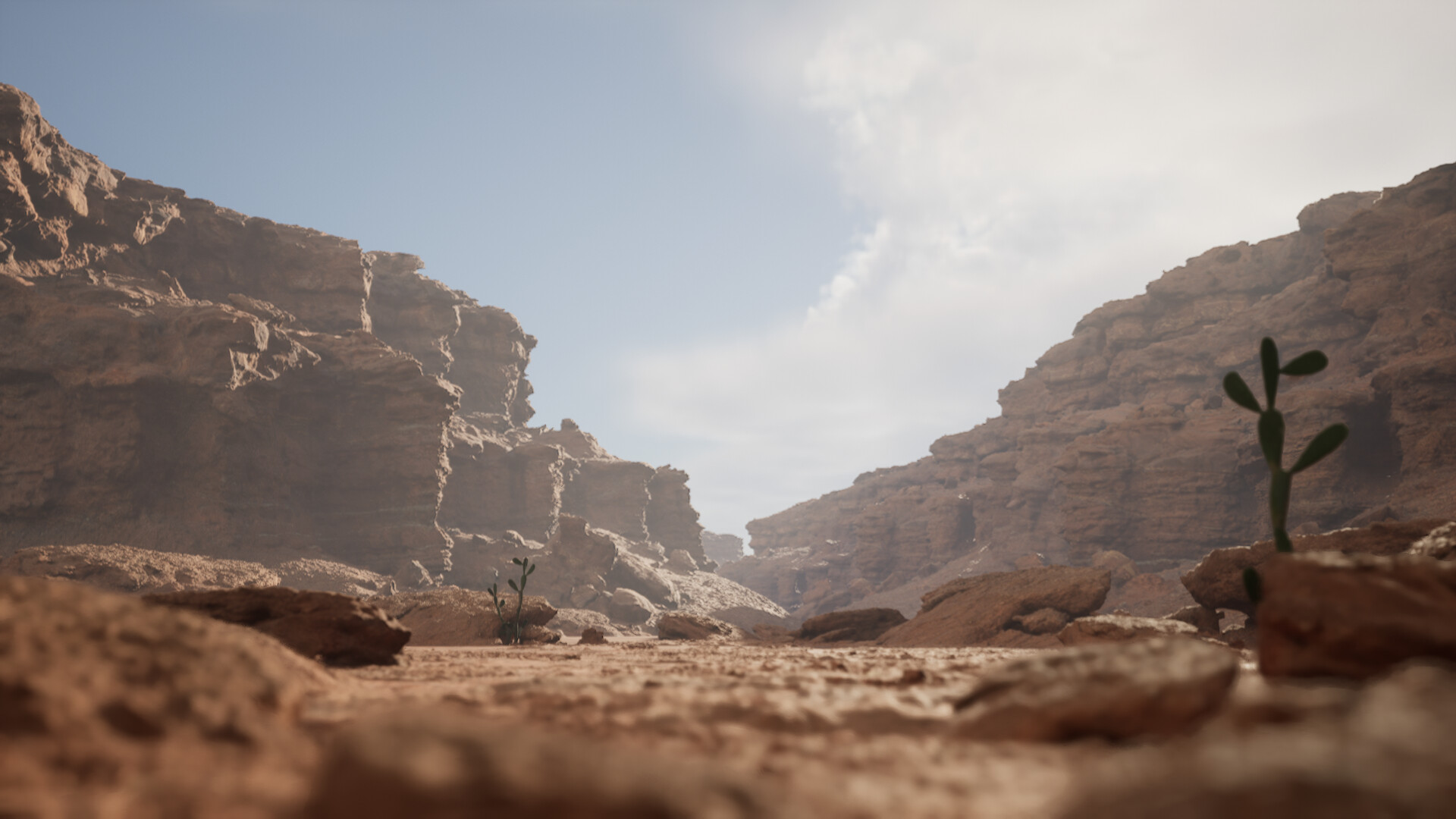 ArtStation - Desert scene in UE5 with megascans