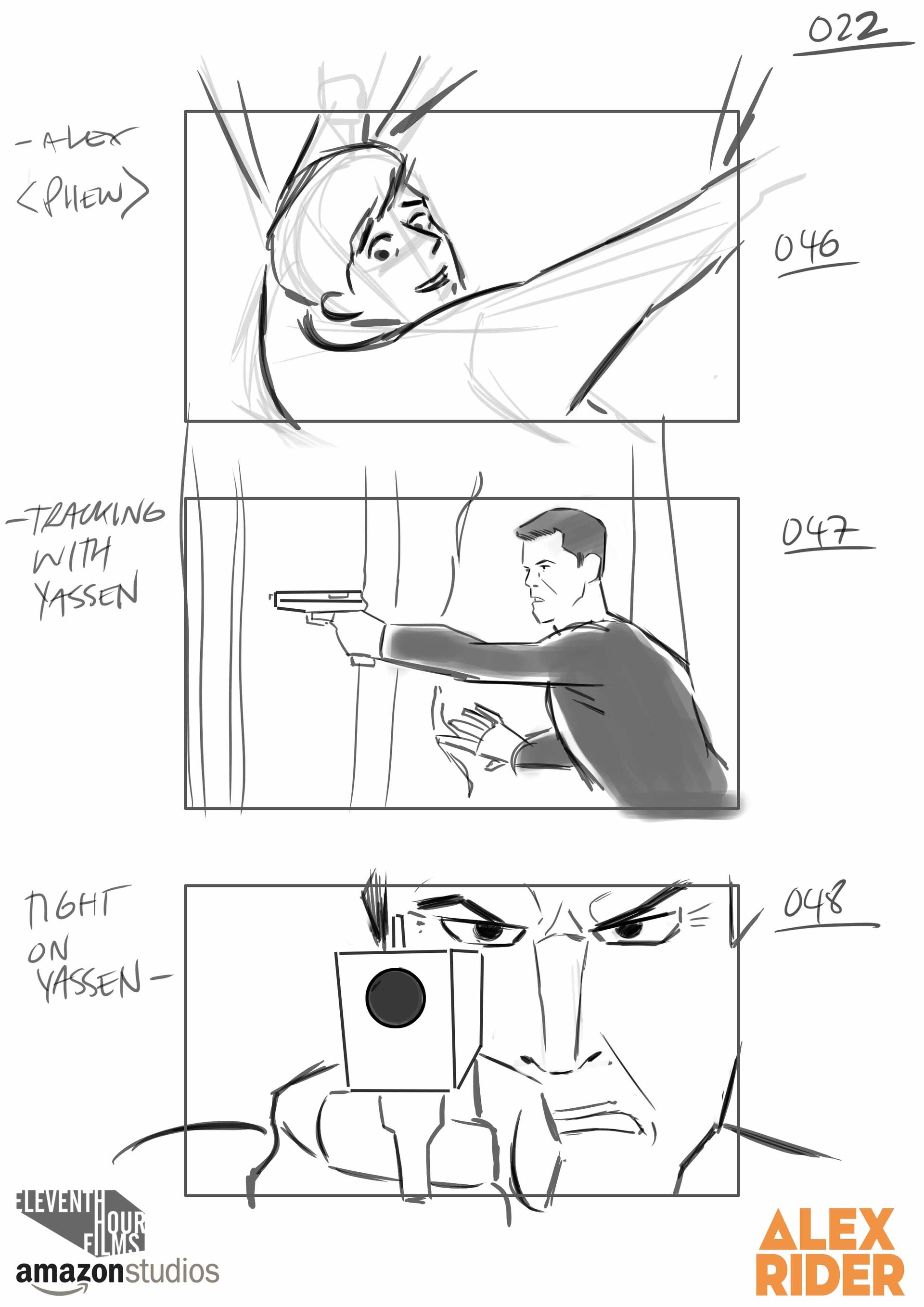 ArtStation "Alex Rider 2" for Amazon Studios and Eleventh Hour Films.