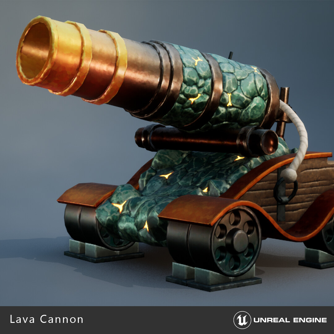 Artstation Lava Cannon 8942