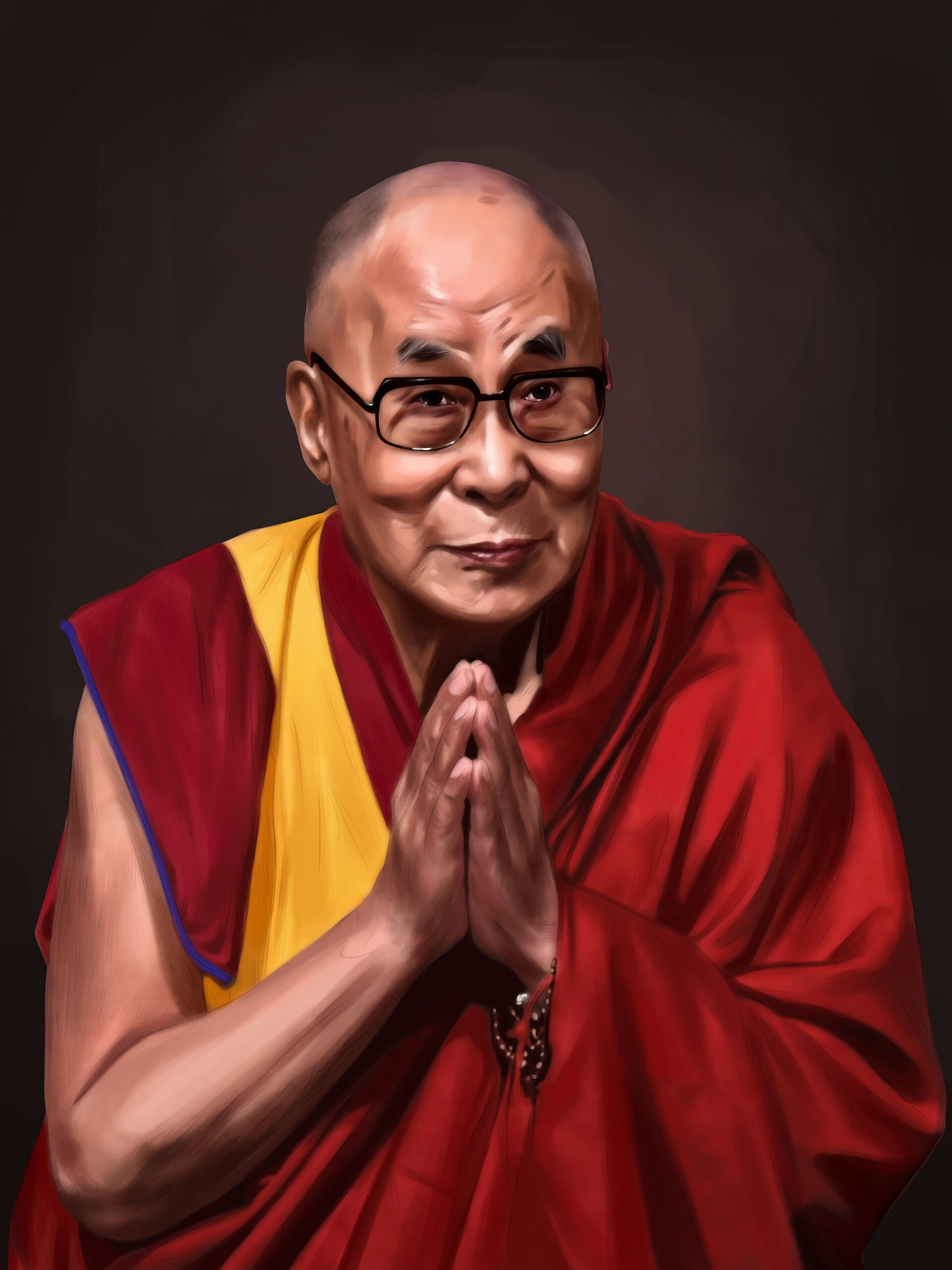 Dalai Lama Portrait