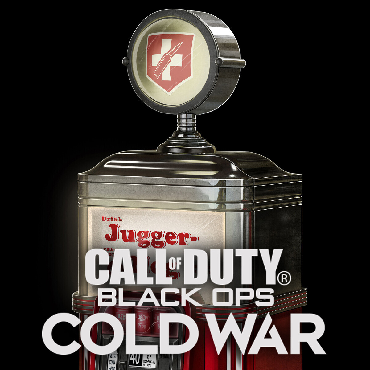 ArtStation Call of Duty Black Ops Cold War // JuggerNog Perk Machine