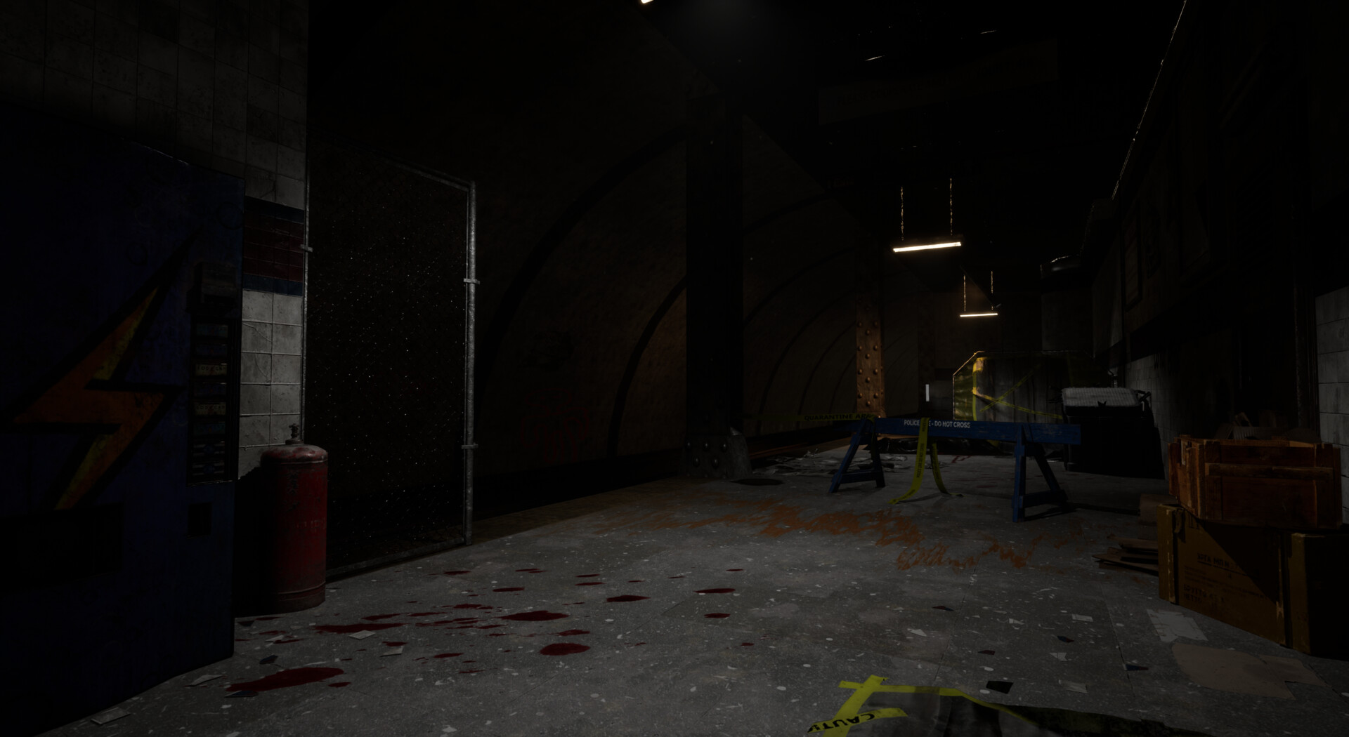 ArtStation - Underground Abandoned Quarantine Zone - Unreal Engine 5 Scene