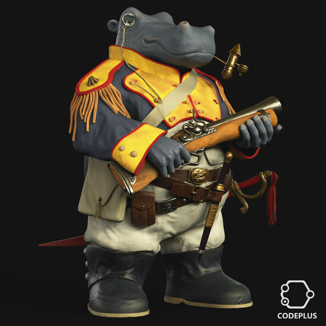 ArtStation - Hippofolk - ZBrush Substance Painter