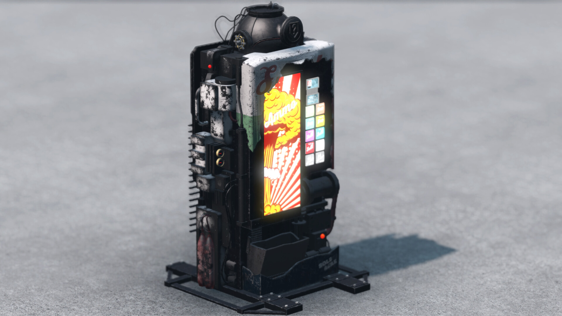 Artstation vending machine cod inspiration dayz enfusion engine