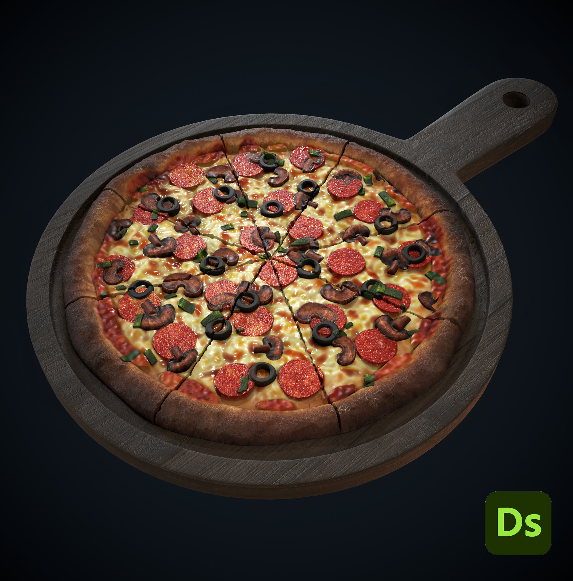 ArtStation - Cooking Simulator: Pizza - Props