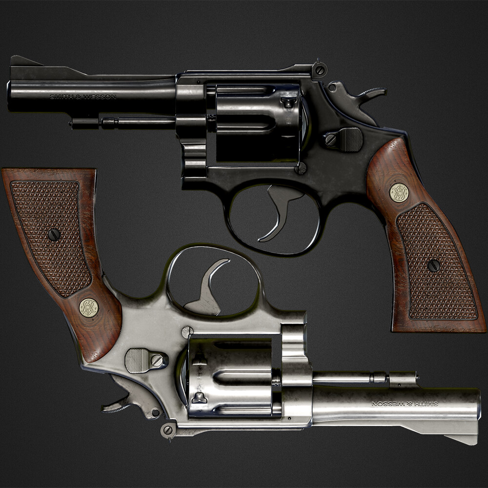 ArtStation - SMITH & WESSON MODEL 15