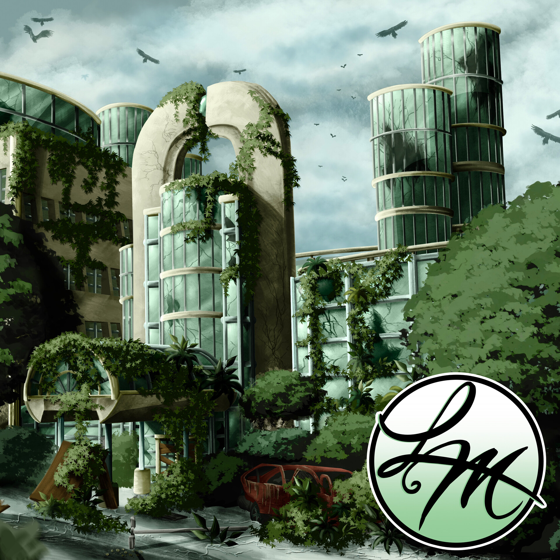 ArtStation Klee Kai Laboratory Exterior