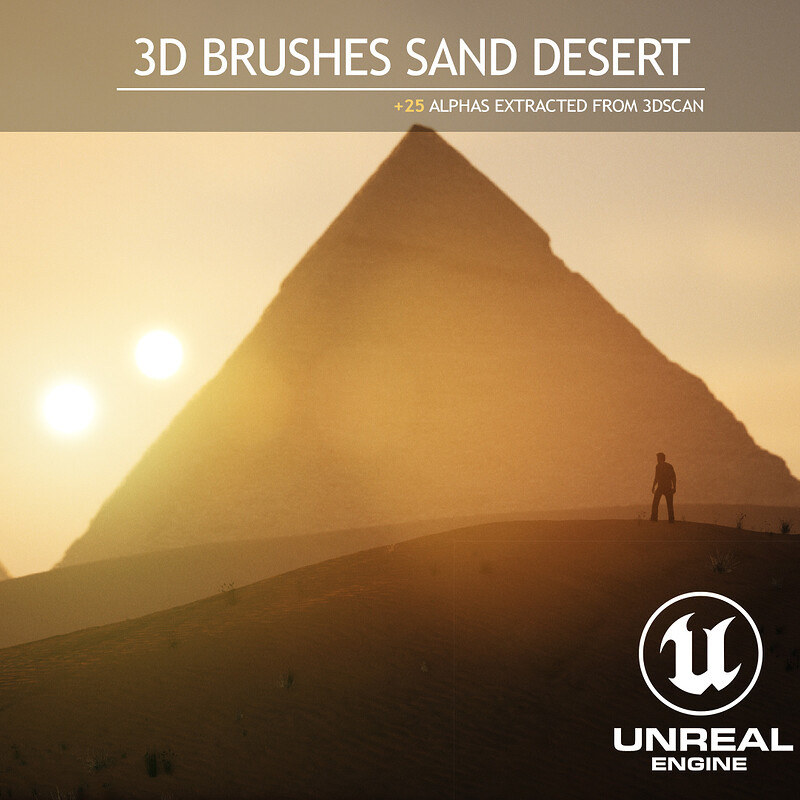 3d brush Sand Desert Unreal Engine update