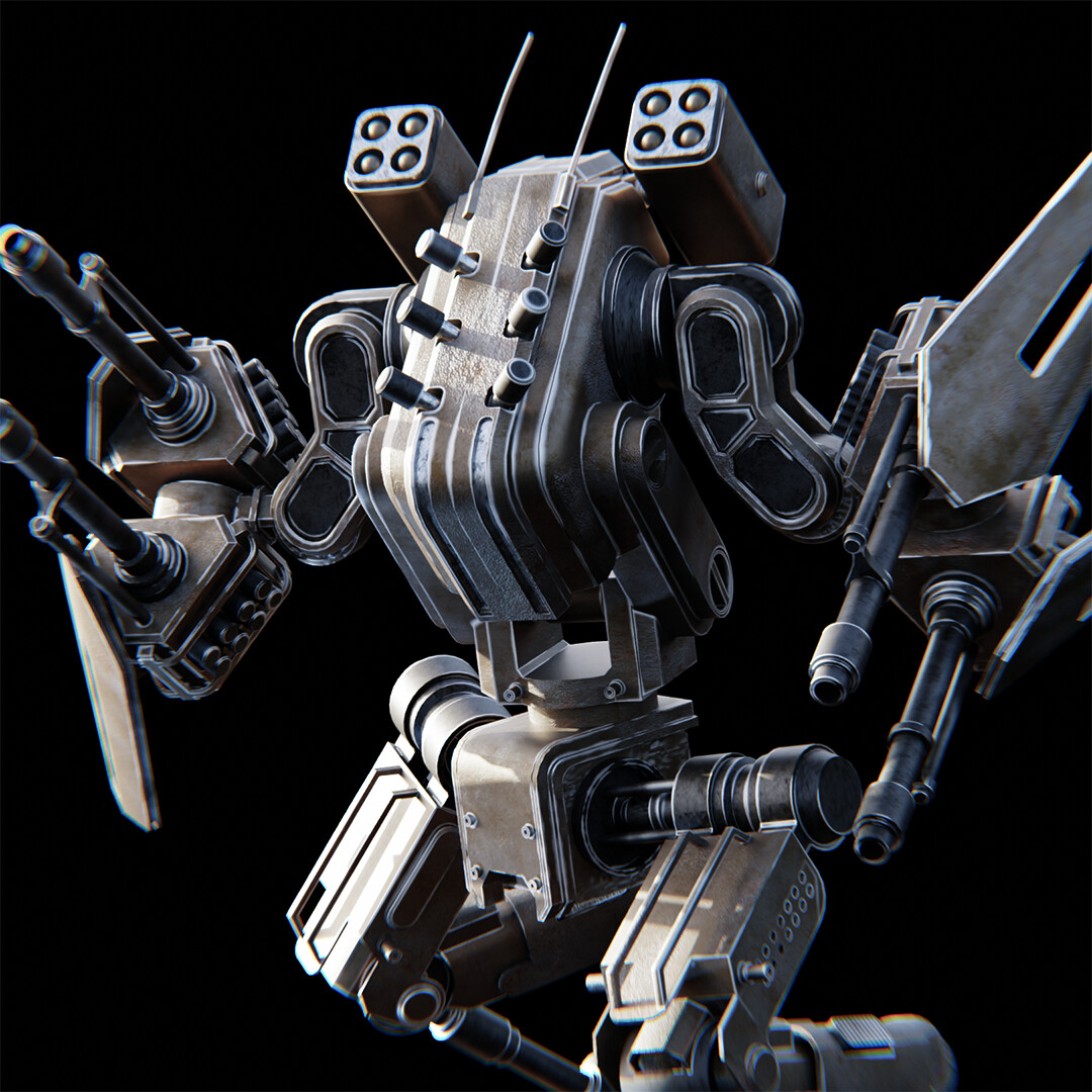 Artstation Riot Mech