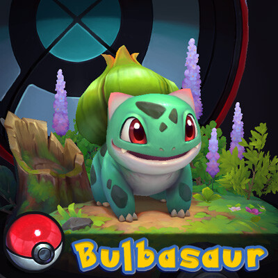 ArtStation - Bulbasaur {Pokémon}