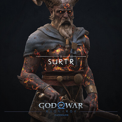 ArtStation - Thor from God of War personal project