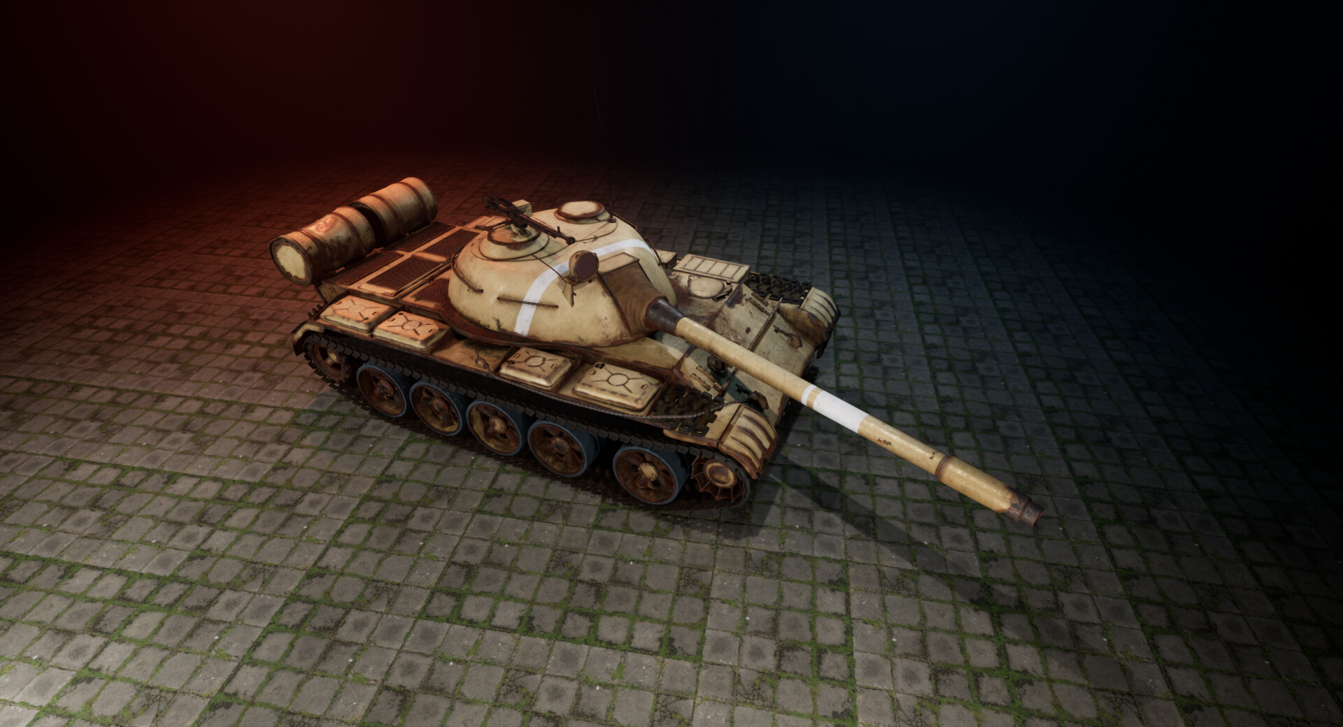 ArtStation - T-55 Soviet Tank